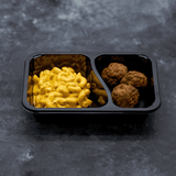Cheddar Mac  & Meatballs