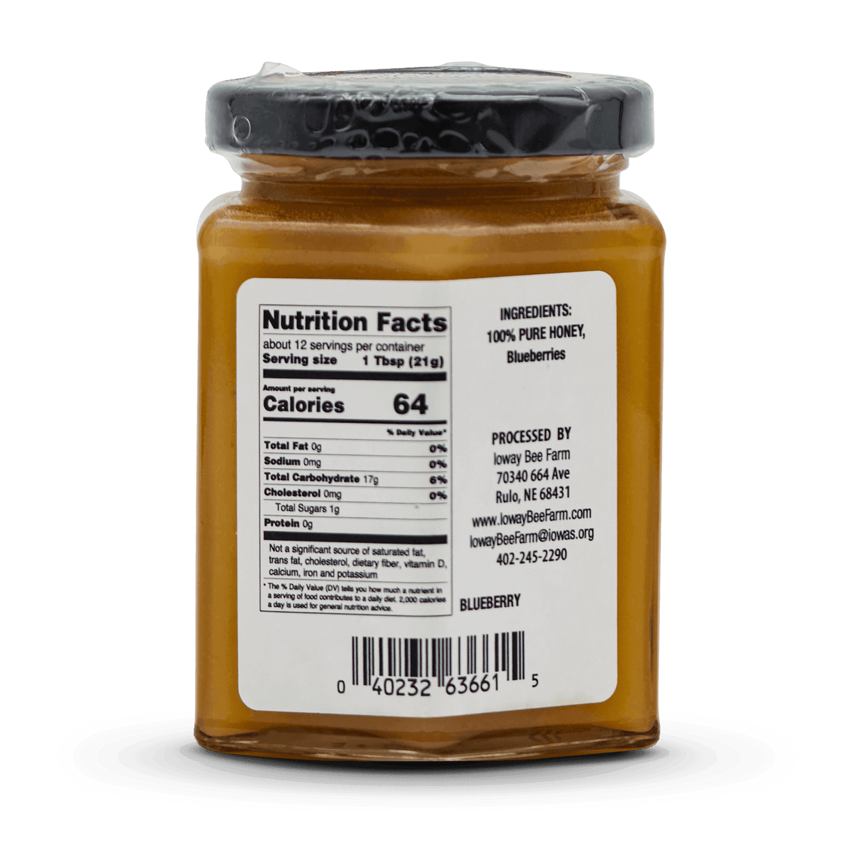 Ioway Bee Farm Blueberry Creamed Honey