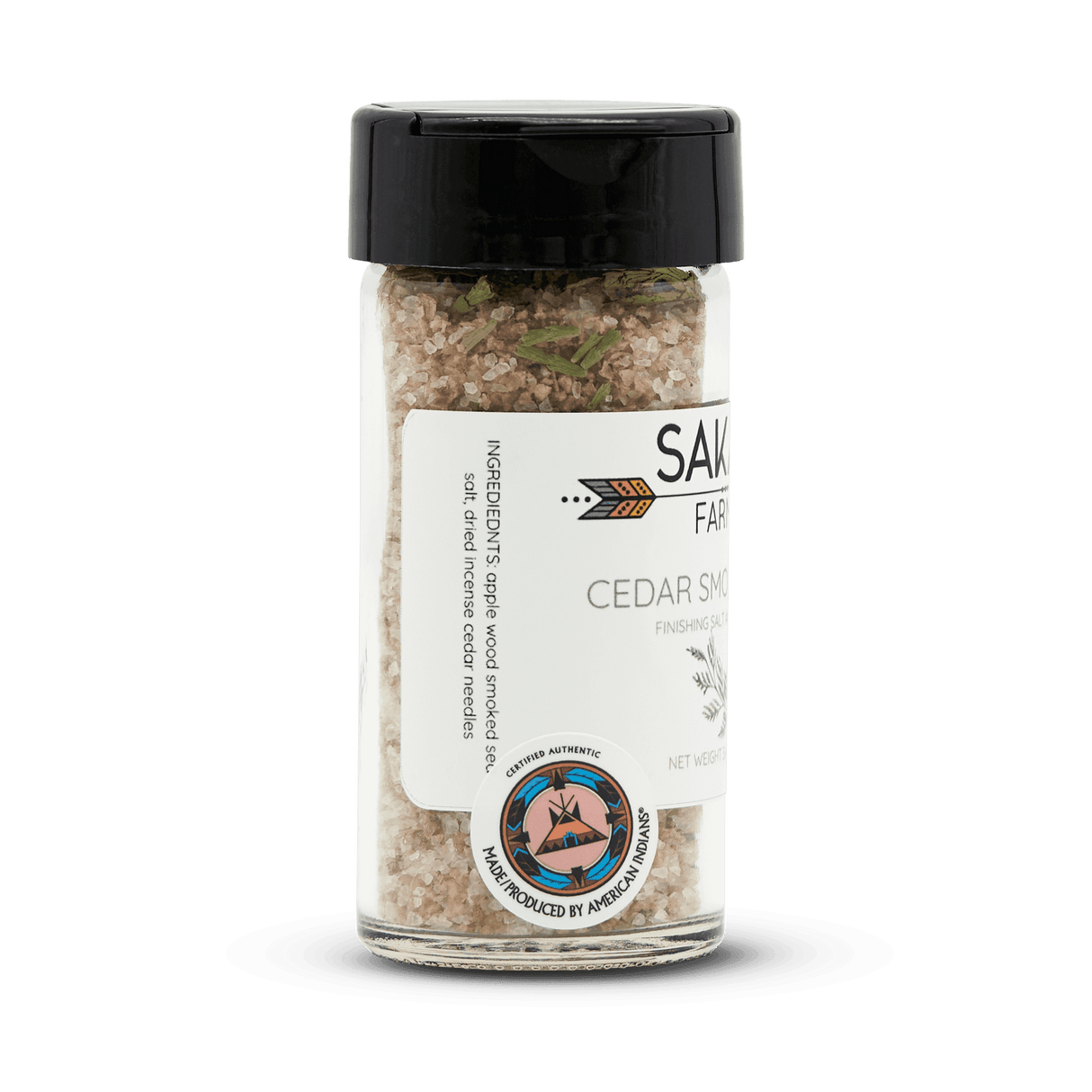 Sakari Farms Cedar Smoked Salt