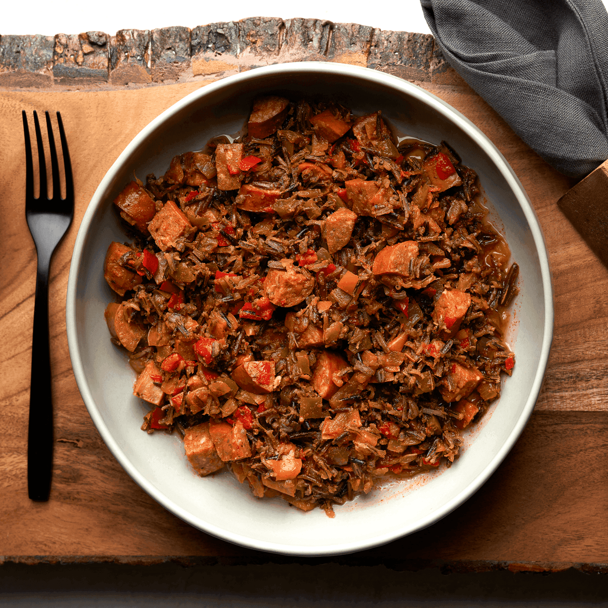 Wild Rice Jambalaya
